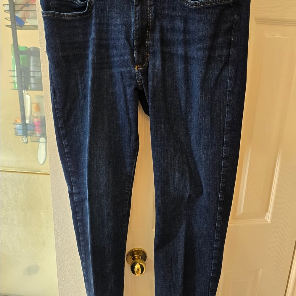 Lee Men's Dark Blue Straight Jeans